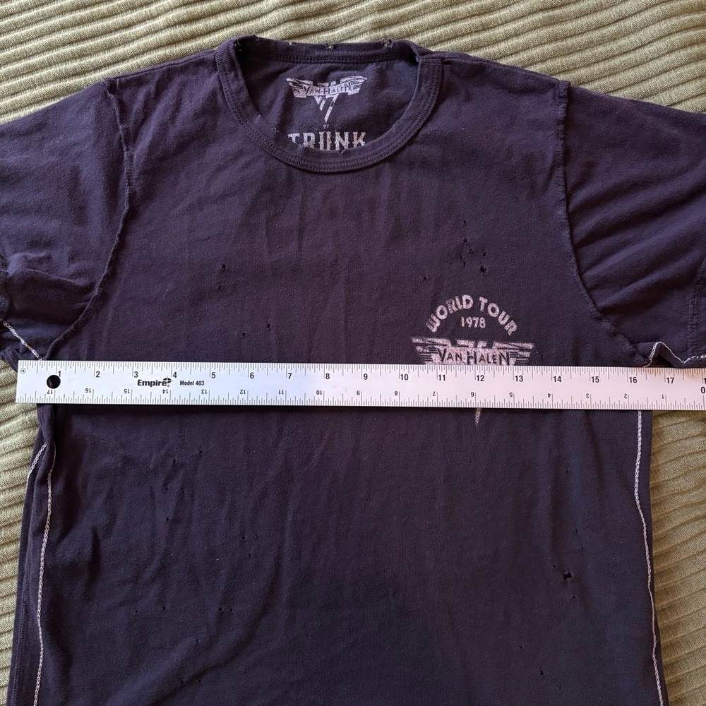 Free People Trunk Ltd Van Halen T-Shirt Sz S - Picture 9 of 9